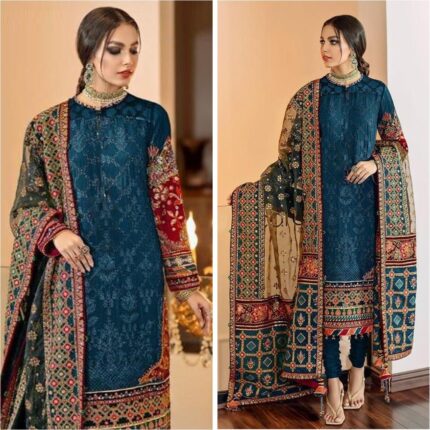 Georgette Three Piece